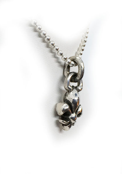 Fleur - De - Lis Sterling Silver Small Pendant