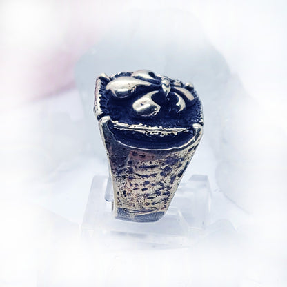 Fleur-De-Lis Sterling Silver Ring v2