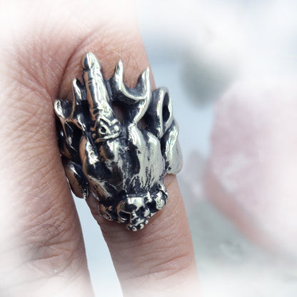 Fuck You Sterling Silver Ring