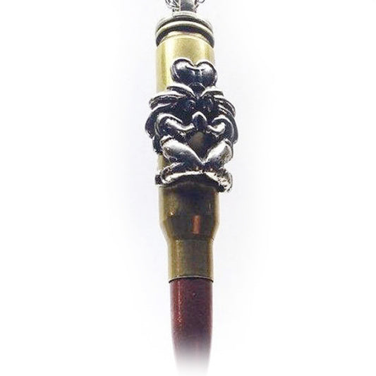 Gemini Zodiac Love Bullet Silver Pendant