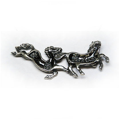 Horses love Sterling Silver Necklace