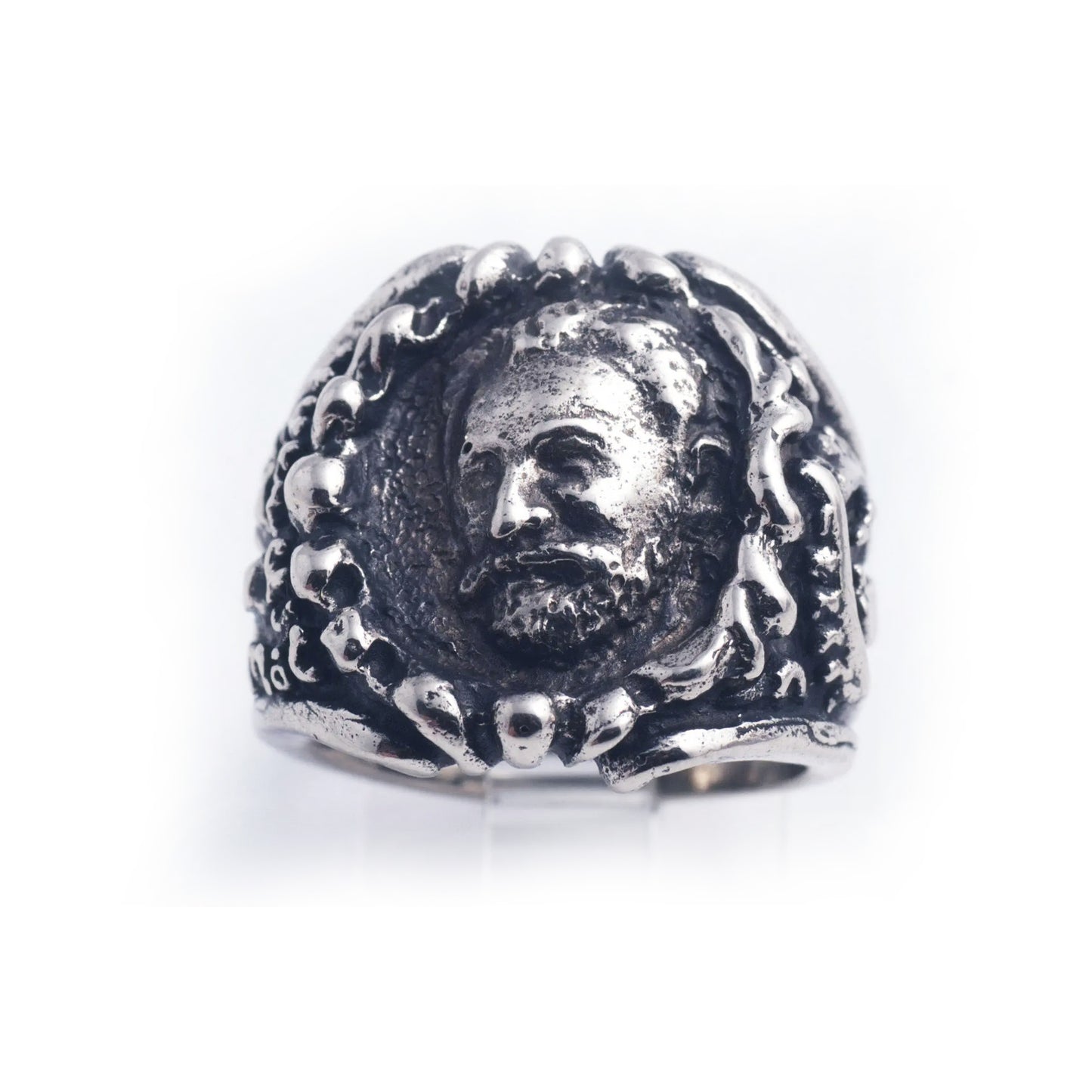 Armenian Writer Hovhannes Tumanyan Sterling Silver Ring
