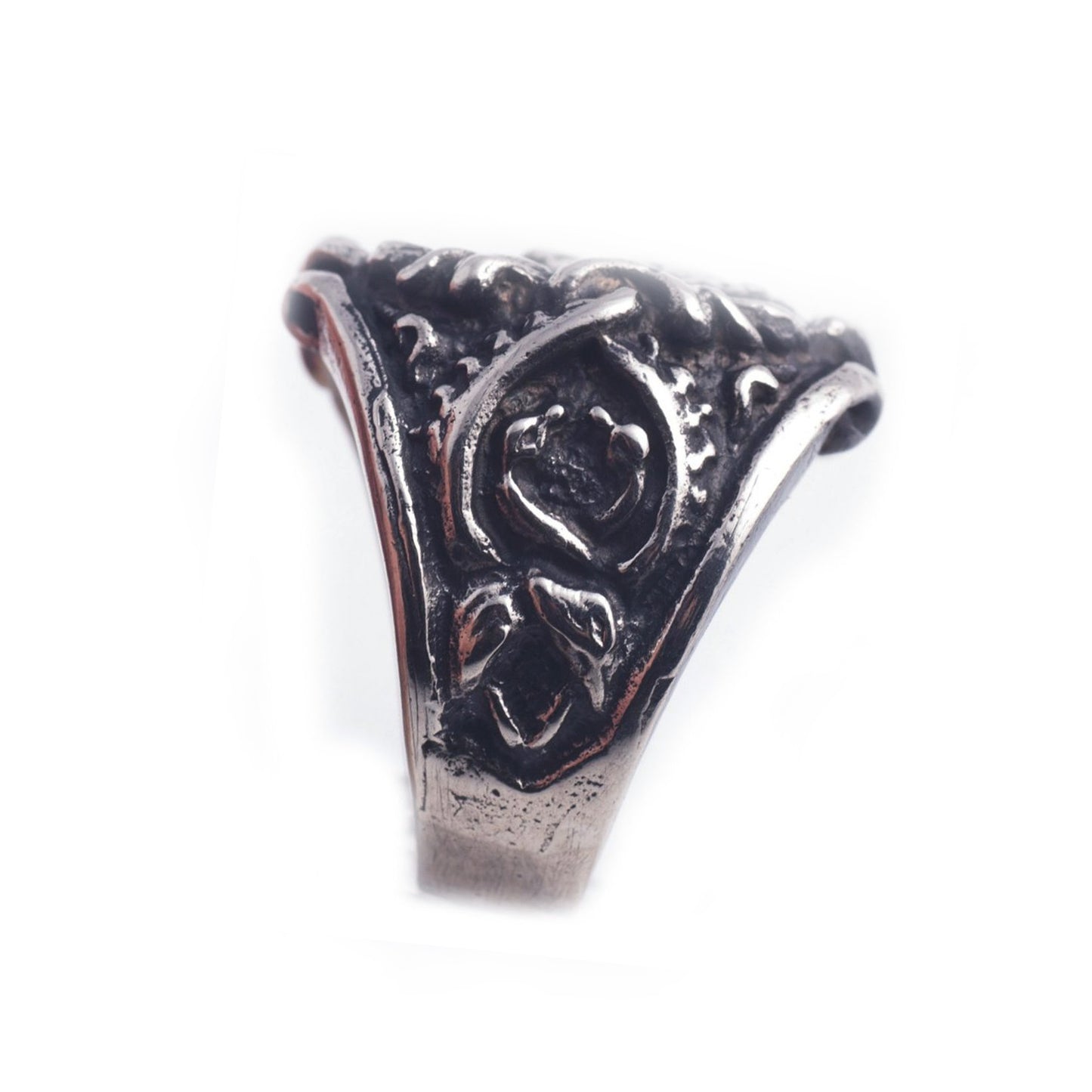 Armenian Writer Hovhannes Tumanyan Sterling Silver Ring