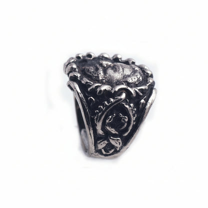 Armenian Writer Hovhannes Tumanyan Sterling Silver Ring