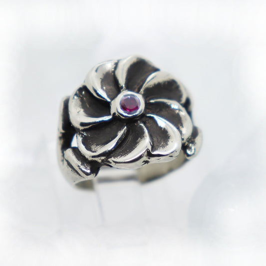 Eternity Sterling Silver Ring V6 for Women