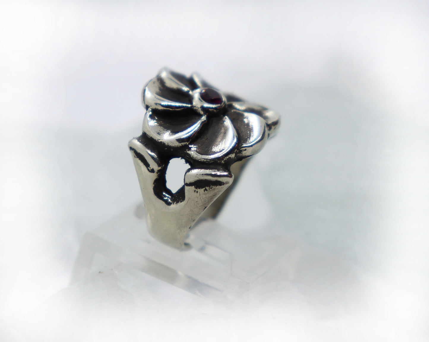 Eternity Sterling Silver Ring V6 for Women