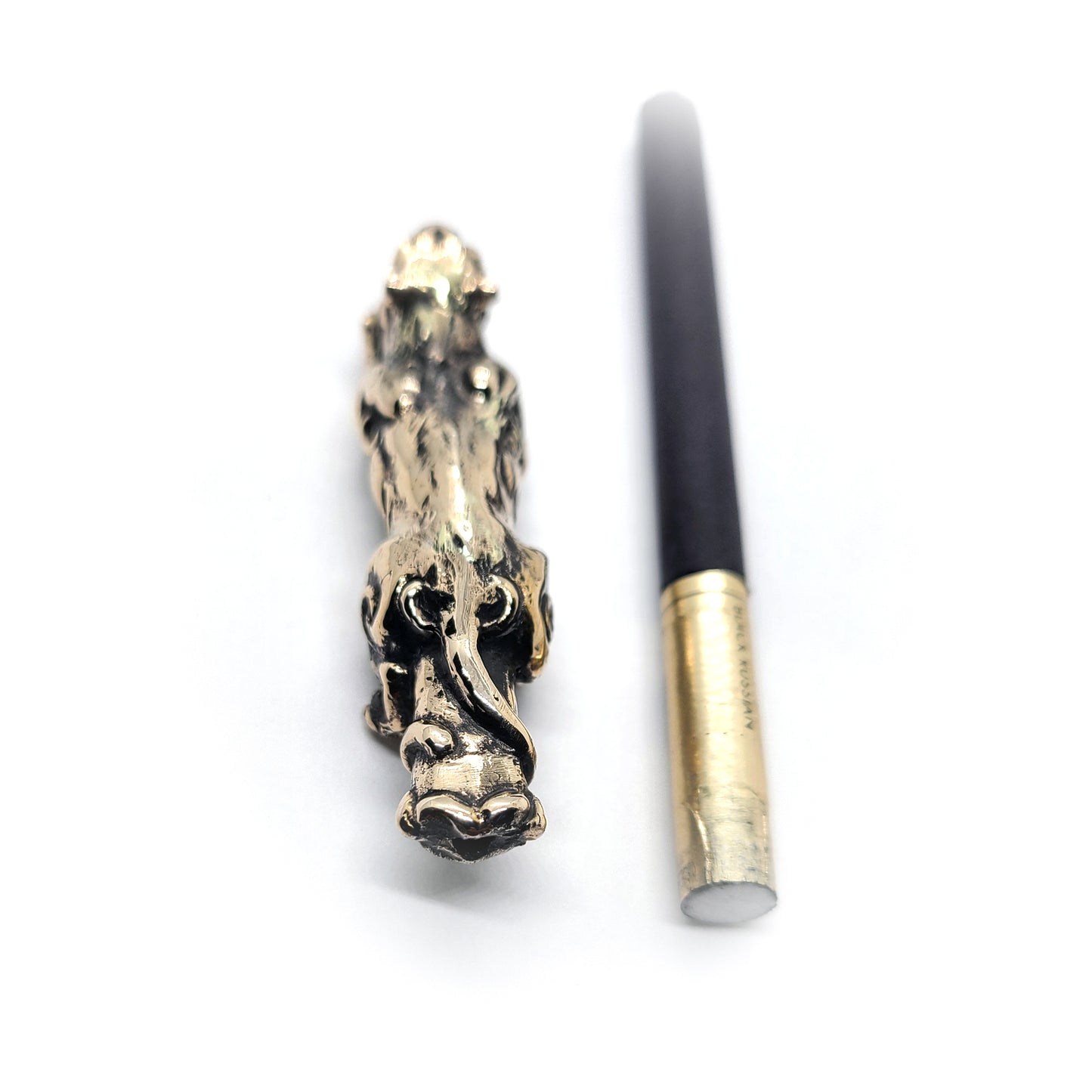 Attacking Jaguar Body Sterling Silver Cigarette Pipe