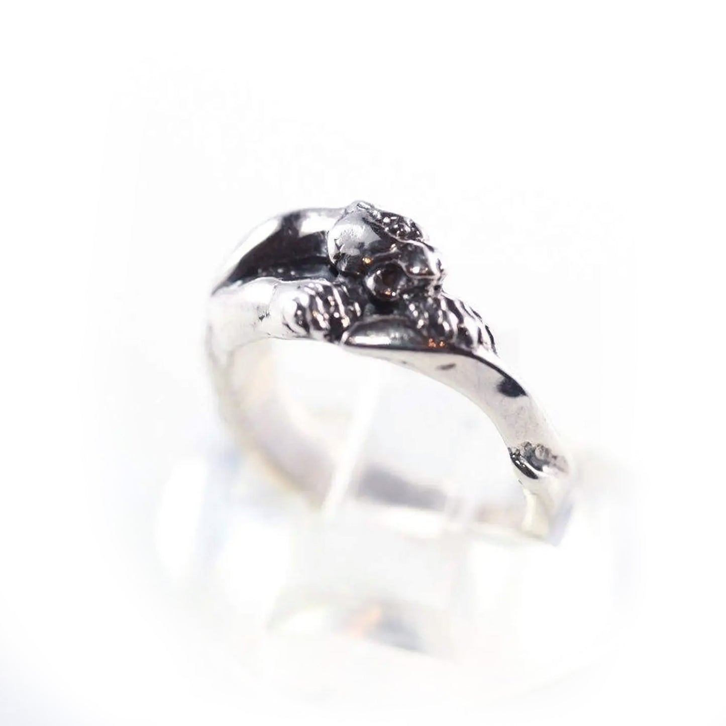 Jaguar Small Sterling Silver Ring