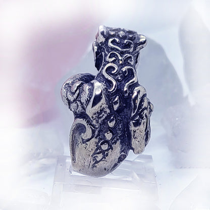 Tribal Jaguar Sterling Silver Ring