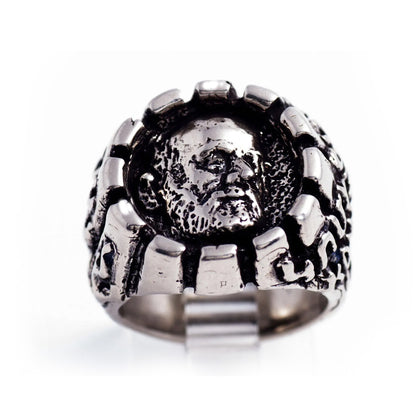 Armenian Composer Komitas (Soghomon Soghomonian) Sterling Silver Ring