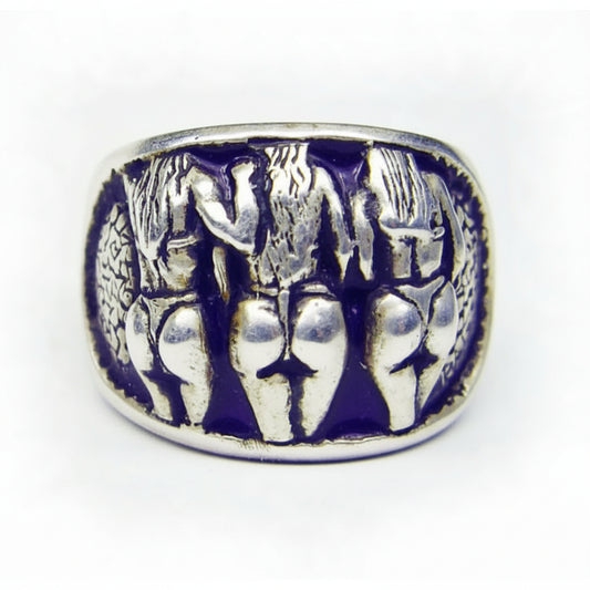 LA Beaches Sterling Silver Ring