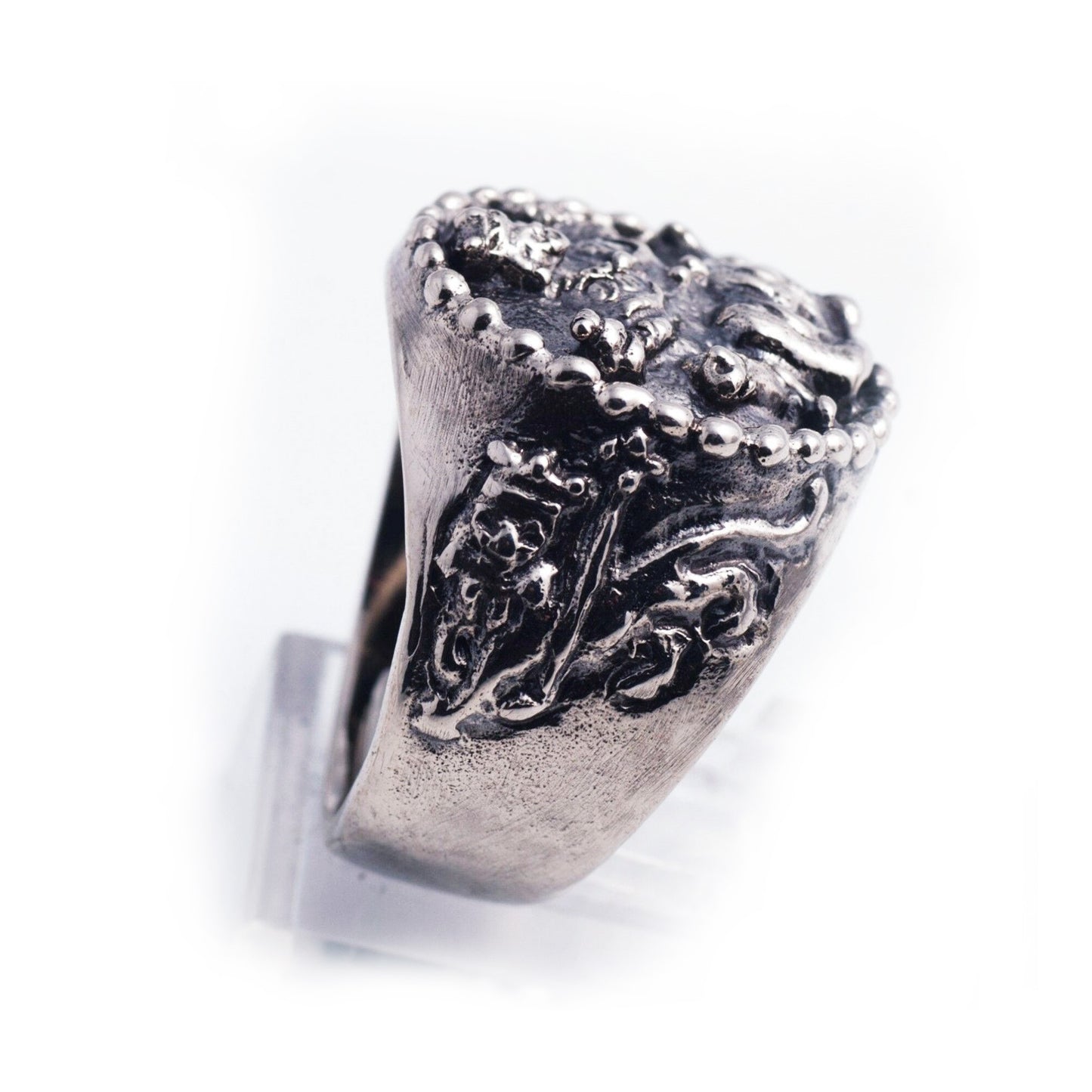 King Levon of Cilician Armenia Sterling Silver Ring V1