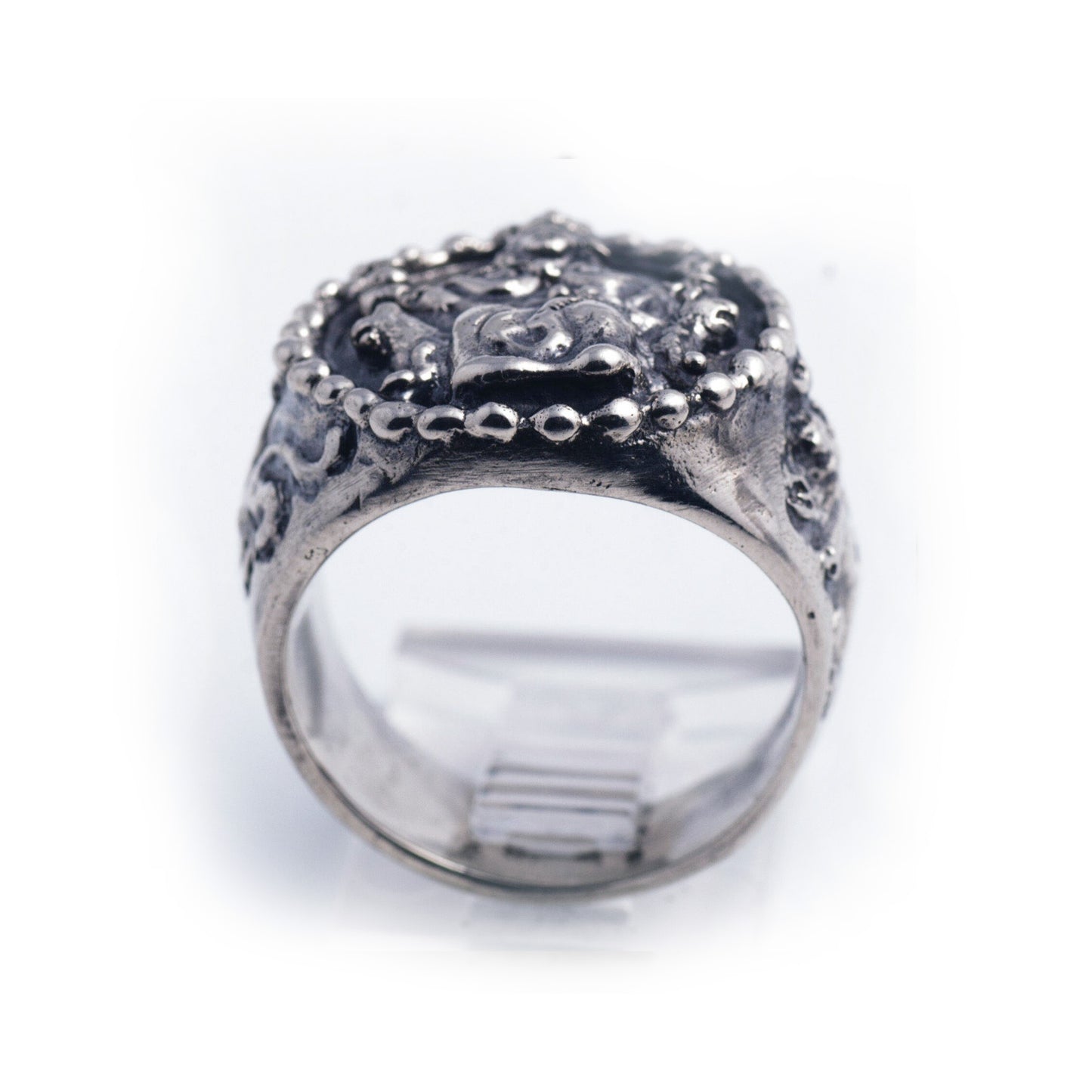 King Levon of Cilician Armenia Sterling Silver Ring V1