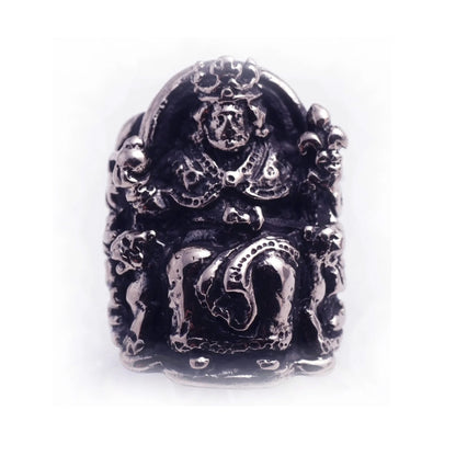 King Levon of Cilician Armenia Sterling Silver Ring V3