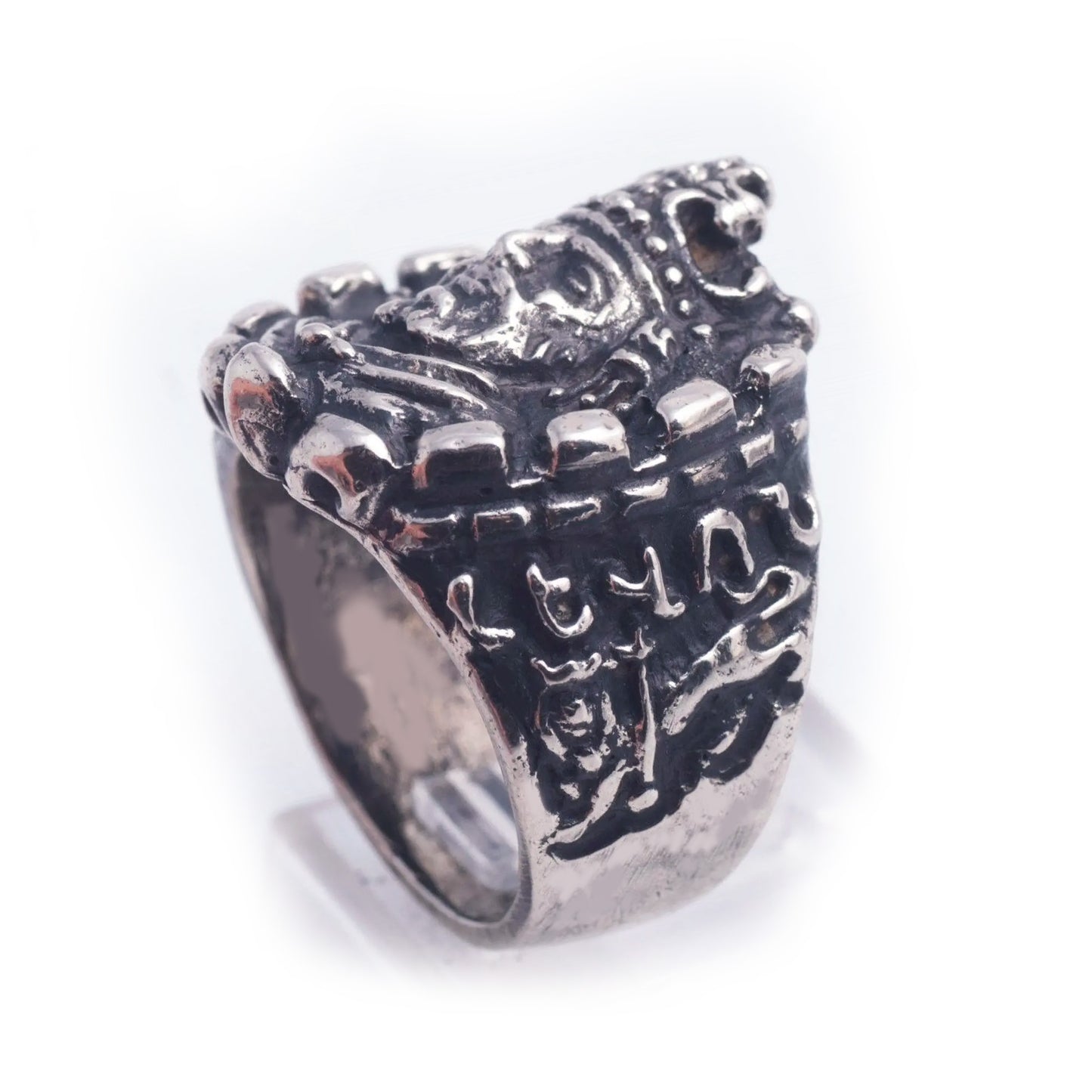 King Levon of Cilician Armenia Sterling Silver Ring V2