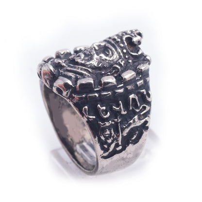 King Levon of Cilician Armenia Sterling Silver Ring V2