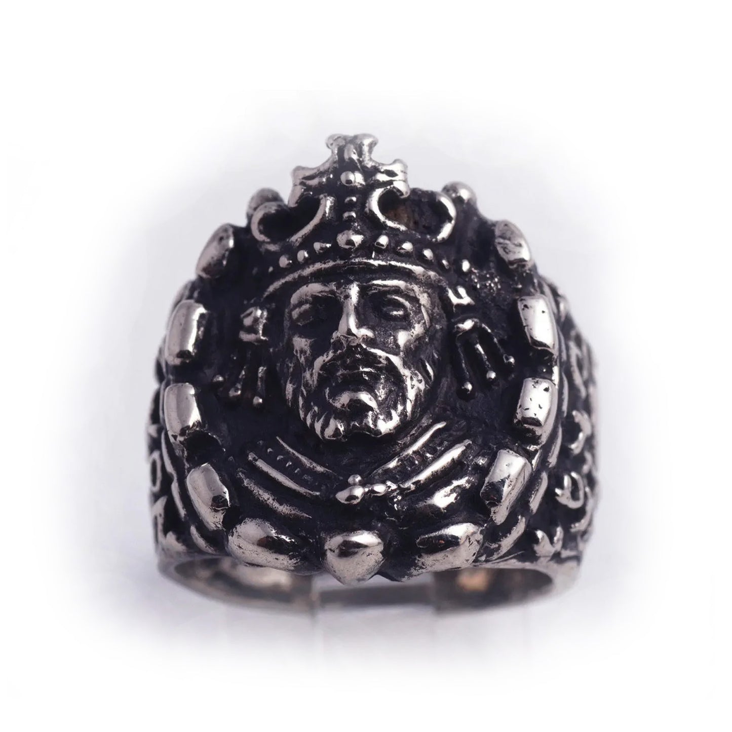 King Levon of Cilician Armenia Sterling Silver Ring V2
