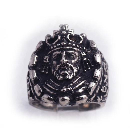 King Levon of Cilician Armenia Sterling Silver Ring V2