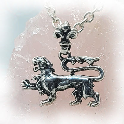 Lion Sterling Silver Pendant