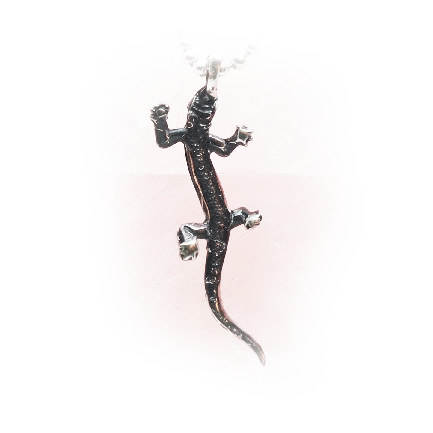 lizard Sterling Silver Pendant