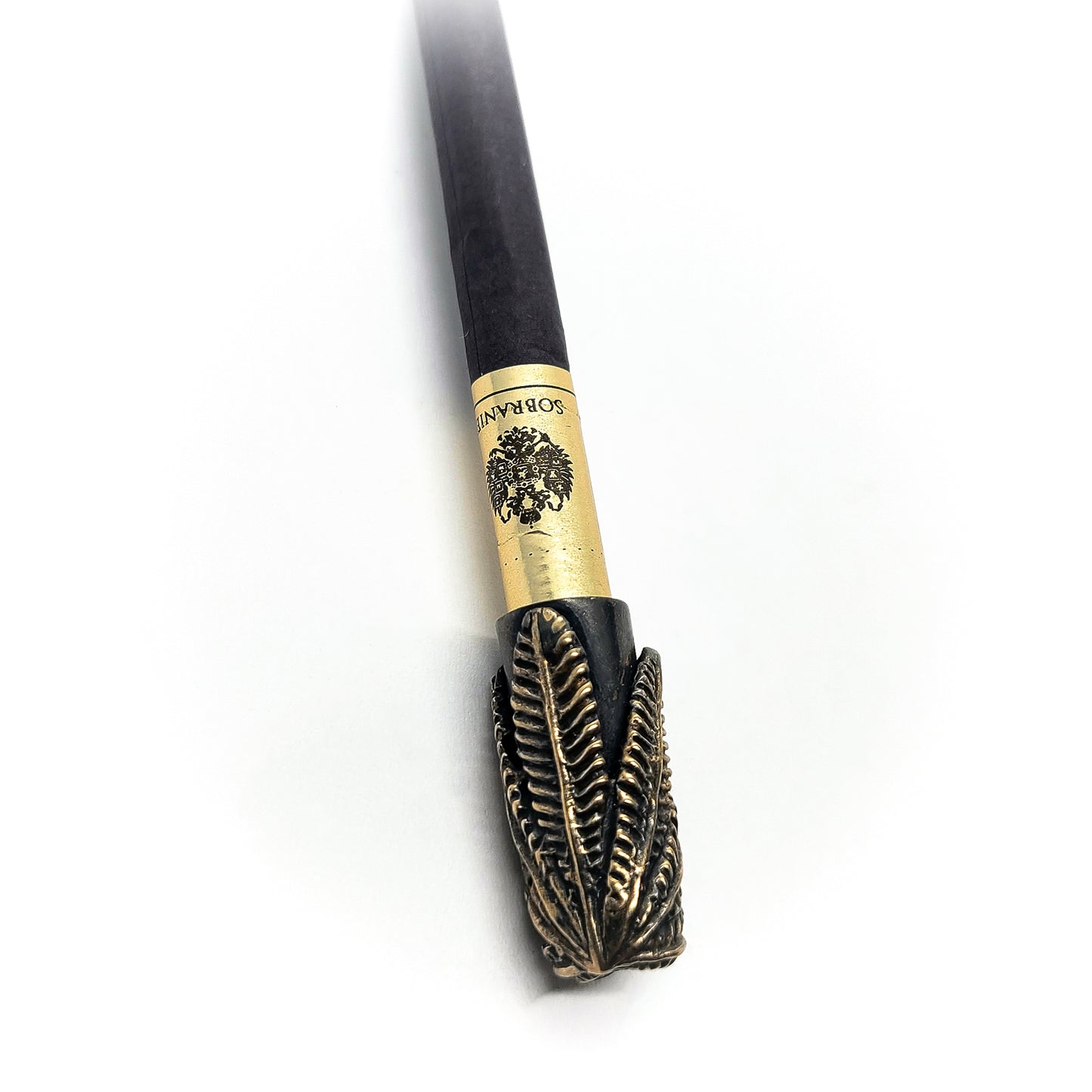 Canab Flower Sterling Silver Cigarette Pipe