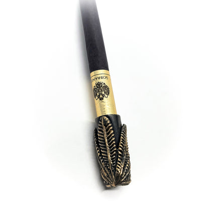 Canab Flower Sterling Silver Cigarette Pipe