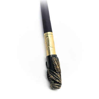 Canab Flower Sterling Silver Cigarette Pipe