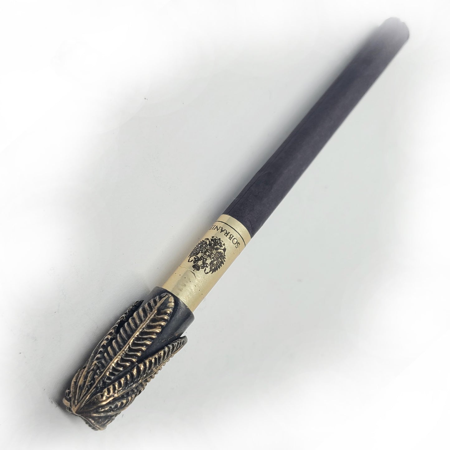 Canab Flower Sterling Silver Cigarette Pipe