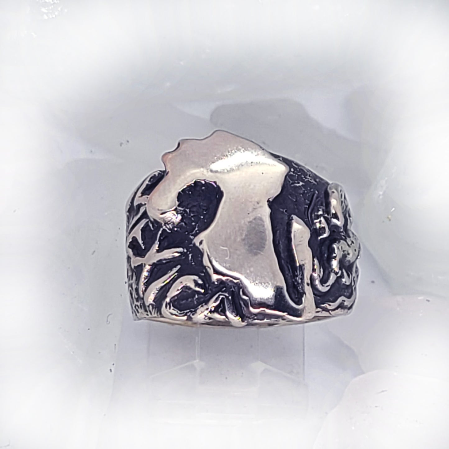 Heart of Mexico Sterling Silver Ring