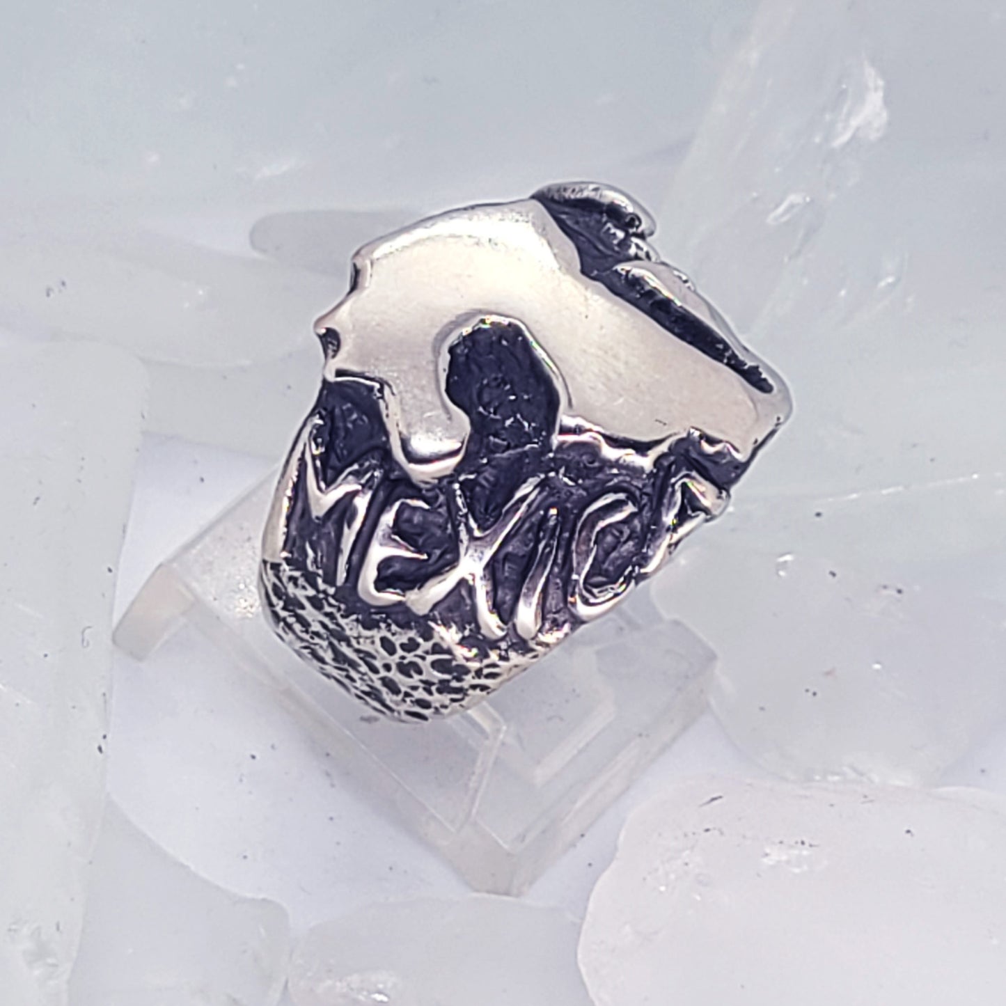 Heart of Mexico Sterling Silver Ring