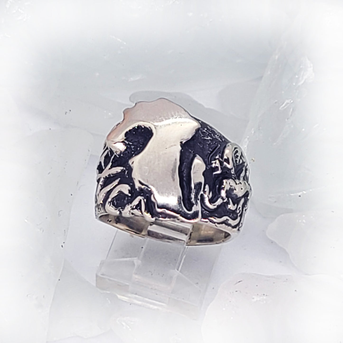 Heart of Mexico Sterling Silver Ring