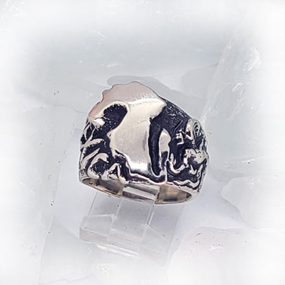Heart of Mexico Sterling Silver Ring