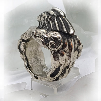 Mighty Lion Sterling Silver Ring