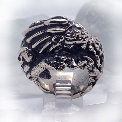 Mighty Lion Sterling Silver Ring