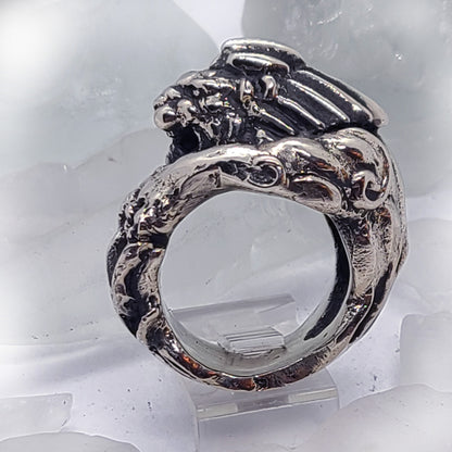 Mighty Lion Sterling Silver Ring