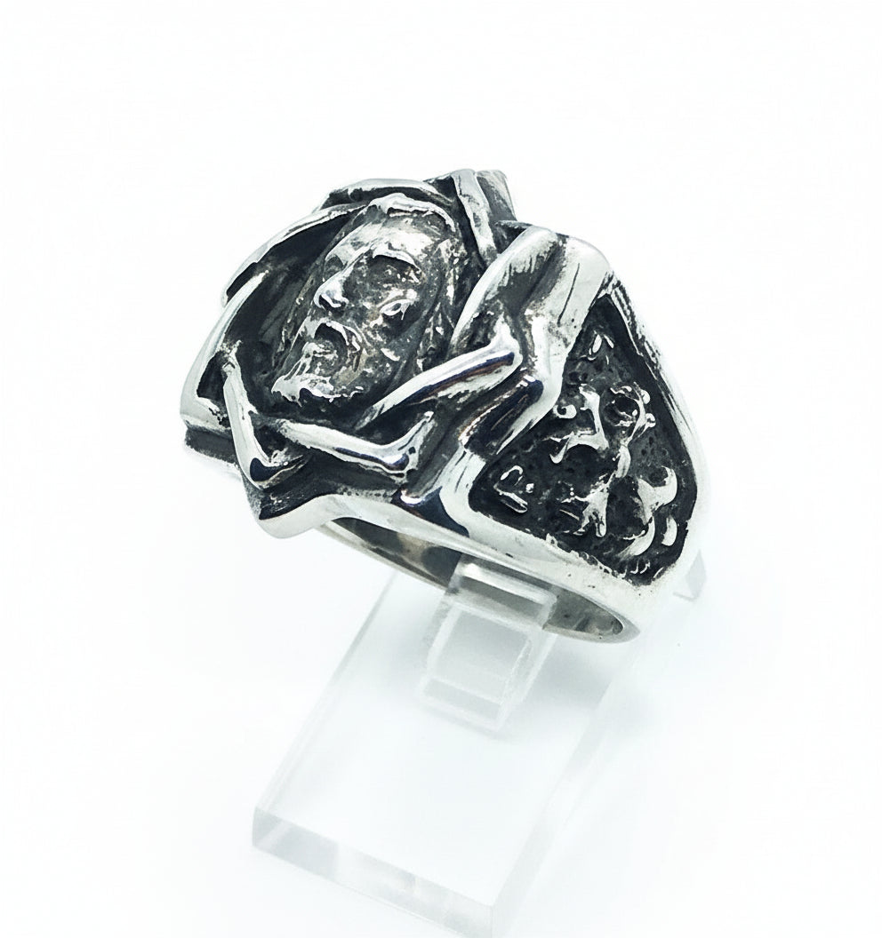 Grigor Narekatsi Armenian Saint Sterling Silver Ring