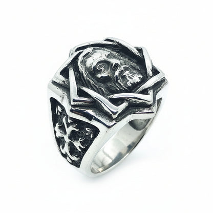 Grigor Narekatsi Armenian Saint Sterling Silver Ring