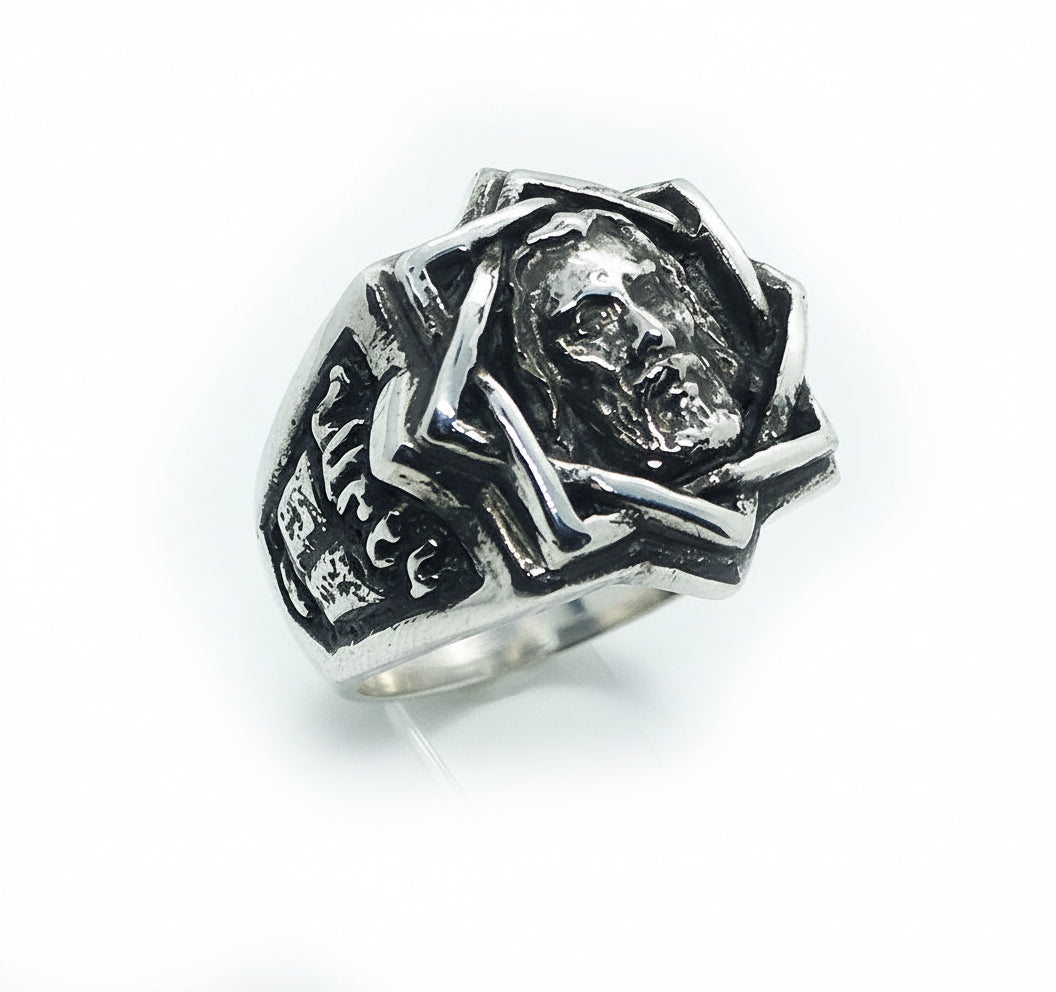 Grigor Narekatsi Armenian Saint Sterling Silver Ring