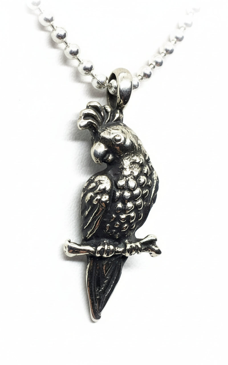 Parrot Sterling Silver Pendant