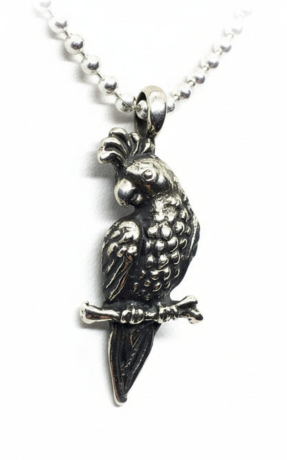 Parrot Sterling Silver Pendant