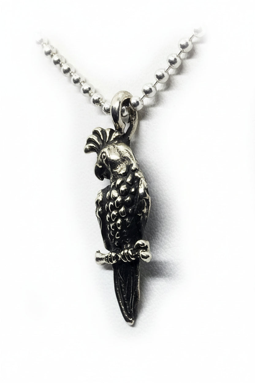 Parrot Sterling Silver Pendant