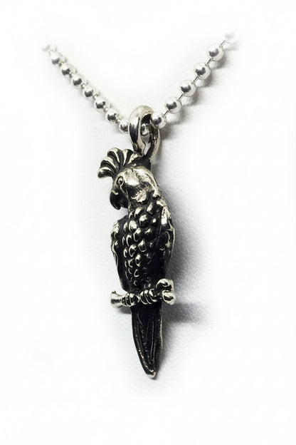 Parrot Sterling Silver Pendant
