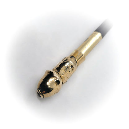 Penis Sterling Silver Cigarette Pipe