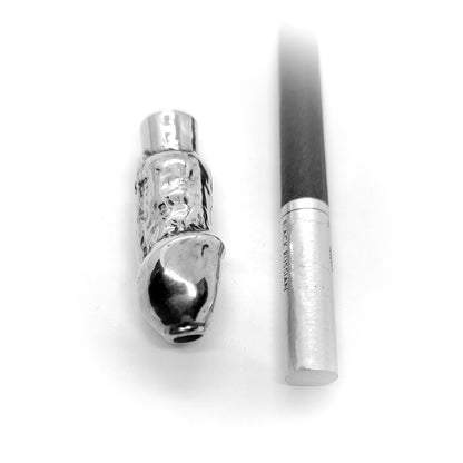 Penis Sterling Silver Cigarette Pipe
