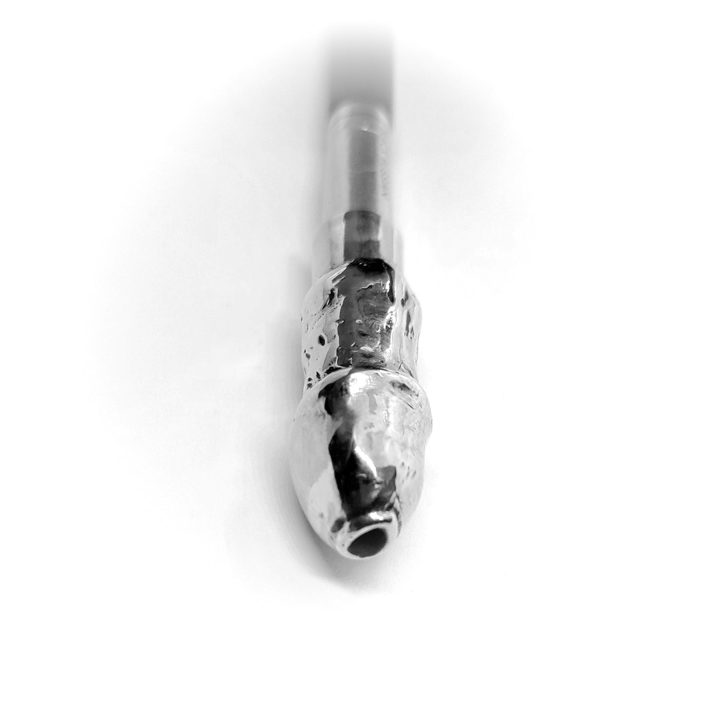 Penis Sterling Silver Cigarette Pipe