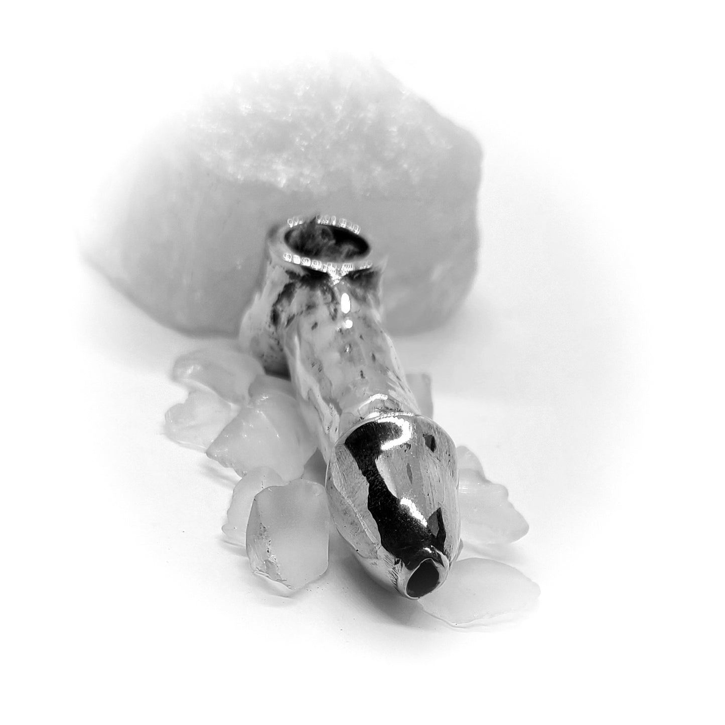 Penis Sterling Silver Pipe