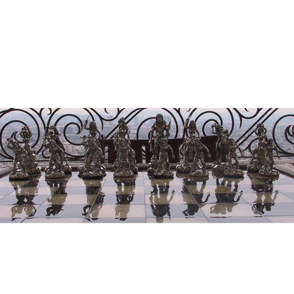 Tigrani Prehistorical Sterling Silver Chess set