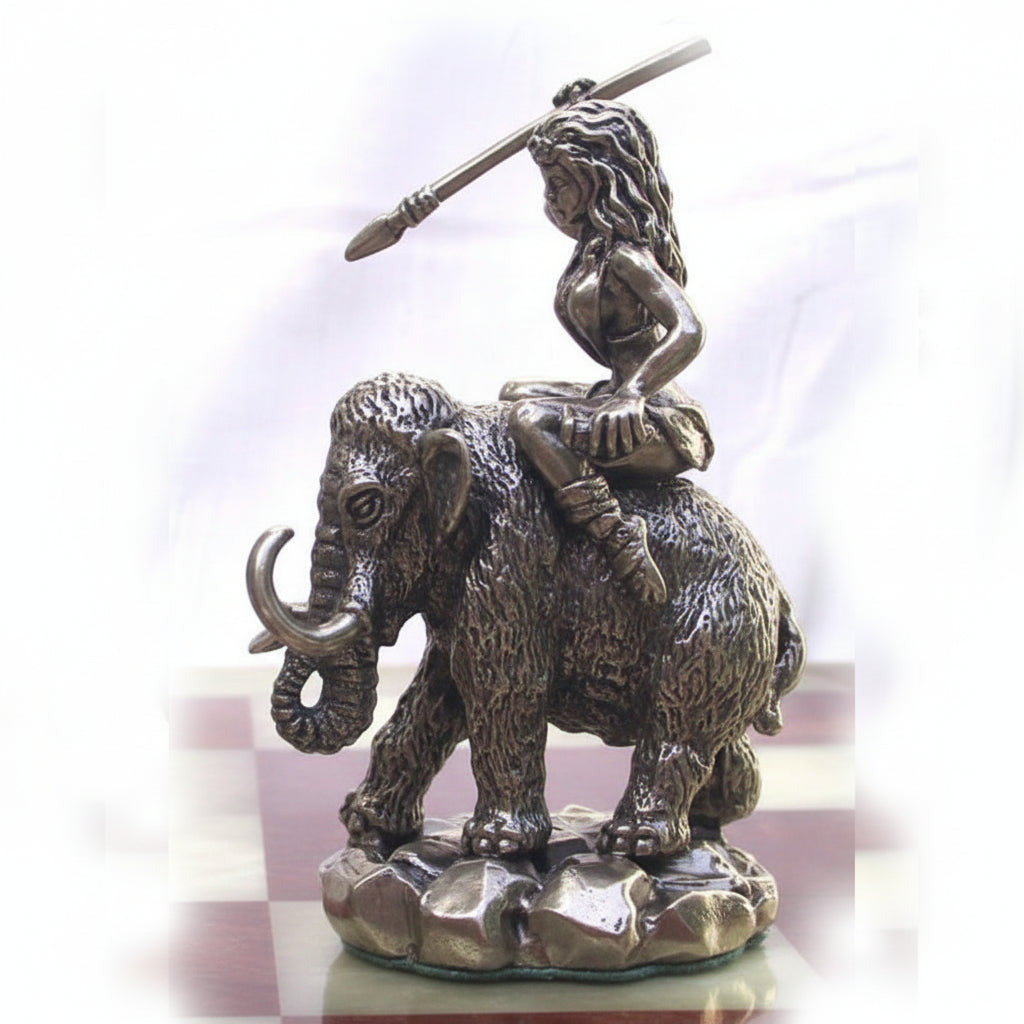 Tigrani Prehistorical Sterling Silver Chess set