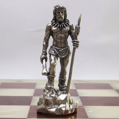 Tigrani Prehistorical Sterling Silver Chess set