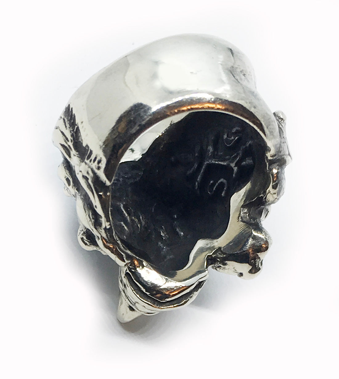 Rhino Sterling Silver Ring